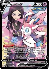 Sylveon V Full Art PSA grading