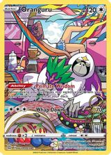 Oranguru Full Art PSA grading