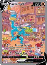 Machamp V Full Art PSA grading
