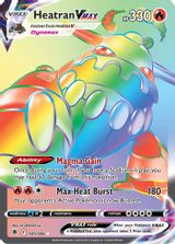 Heatran Vmax Secret Full Art PSA grading