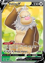 Slaking V Full Art PSA grading