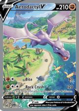 Aerodactyl V Full Art PSA grading
