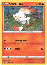 Scorbunny-Holo Cosmos Spring 2020 Collector Chest PSA grading