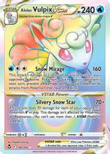 Alolan Vulpix Vstar Secret Full Art PSA grading