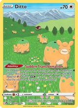 Ditto Full Art PSA grading