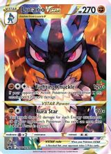 Lucario Vstar Crown Zenith Elite Trainer Box Full Art PSA grading