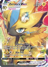 Zeraora Vmax Full Art PSA grading