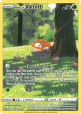 Hisuian Voltorb Full Art PSA grading
