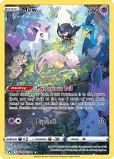 Mew Full Art PSA grading