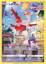 Latias Full Art PSA grading