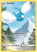 Swablu Full Art PSA grading