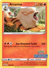 Arcanine Illustration Contest 2022 PSA grading