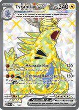 Tyranitar EX Ultra Rare PSA grading