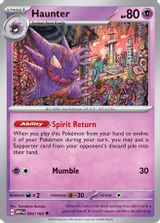 Haunter Reverse Holo PSA grading