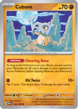 Cubone Reverse Holo PSA grading