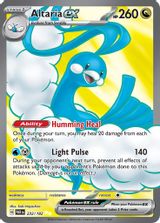 Altaria EX Ultra Rare PSA grading
