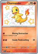 Charmander Shiny Rare PSA grading