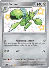 Scizor Shiny Rare PSA grading