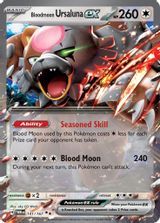 Bloodmoon Ursaluna EX PSA grading