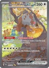 Bloodmoon Ursaluna EX Special Illustration Rare PSA grading