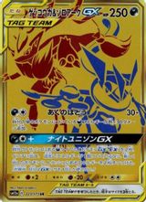Greninja & Zoroark GX Full Art PSA grading
