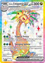 Alolan Exeggutor EX Ultra Rare PSA grading