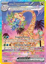 Alolan Exeggutor EX Special Illustration Rare PSA grading