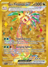 Alolan Exeggutor EX Hyper Rare PSA grading