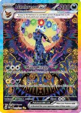Umbreon EX Special Illustration Rare PSA grading