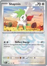 Shaymin Master Ball Reverse Holo PSA grading