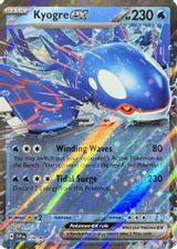Kyogre EX Azure Legends Tin PSA grading