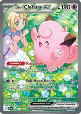 Lillie's Clefairy EX Special Illustration Rare PSA grading