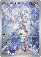 N's Reshiram Enhanced Booster Box Topper PSA grading