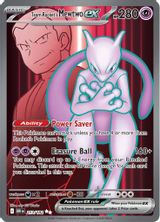 Team Rocket's Mewtwo EX Ultra Rare PSA grading