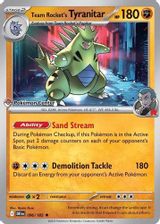 Team Rocket's Tyranitar Pokemon Center Exclusive PSA grading