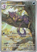 Liepard Illustration Rare PSA grading