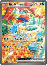 Keldeo EX Special Illustration Rare PSA grading