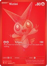 Victini Black White Rare PSA grading
