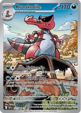 Krookodile Illustration Rare PSA grading