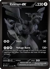 Zekrom EX Black White Rare PSA grading