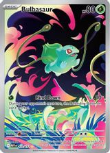 Bulbasaur Enhanced Booster Box Topper PSA grading