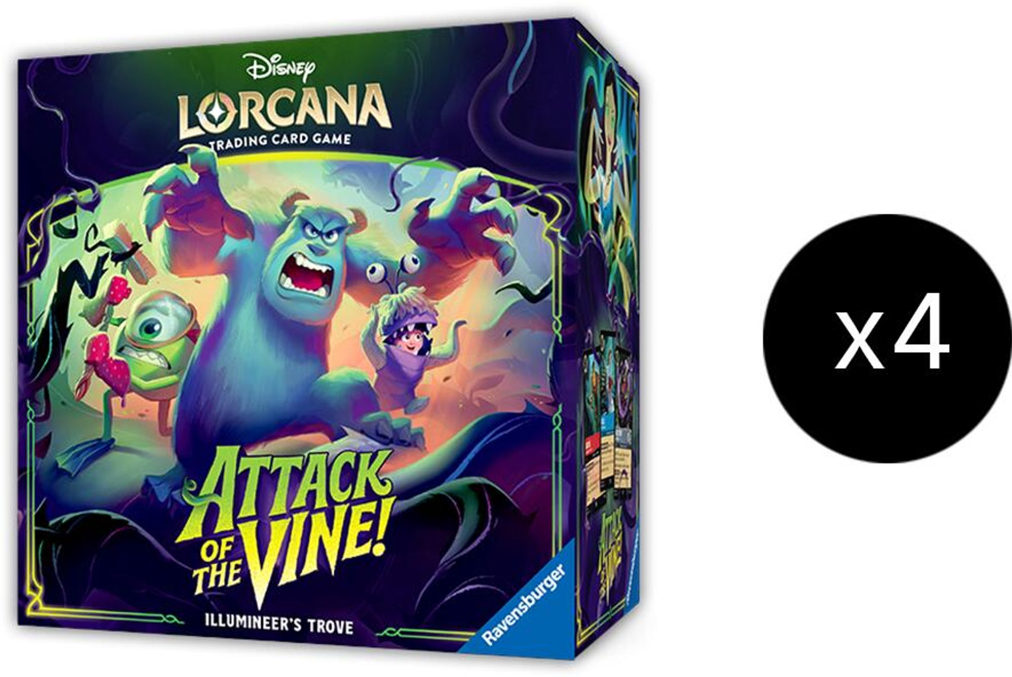 Disney Lorcana: Attack of the Vine! Illumineer's Trove Case card