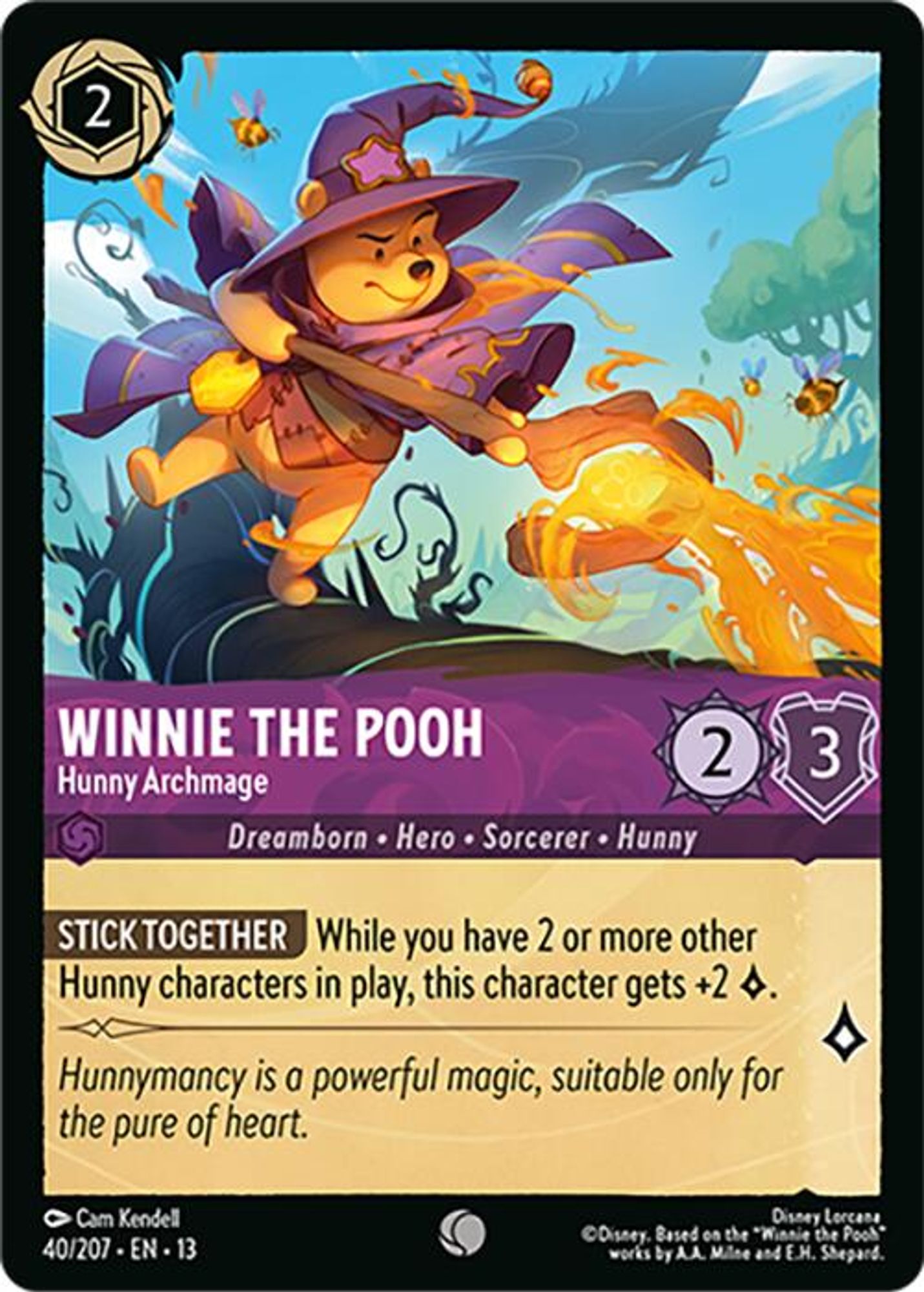 Winnie the Pooh - Hunny Archmage card