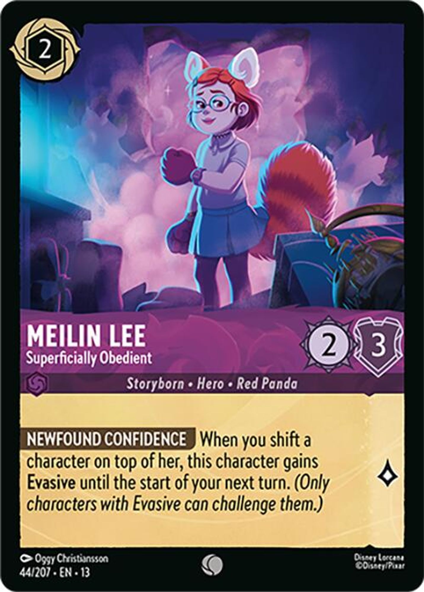 Meilin Lee - Superficially Obedient card
