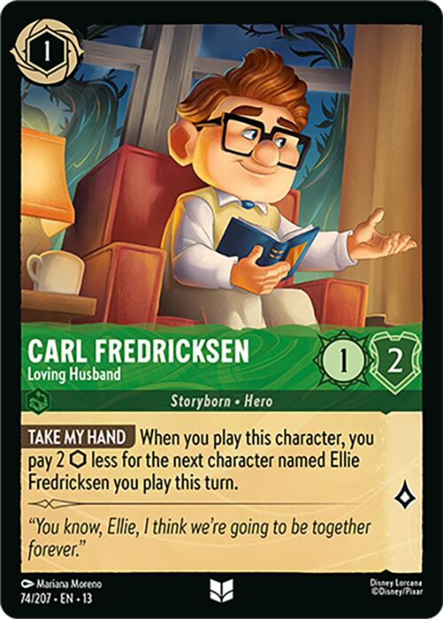 Carl Fredricksen - Loving Husband card