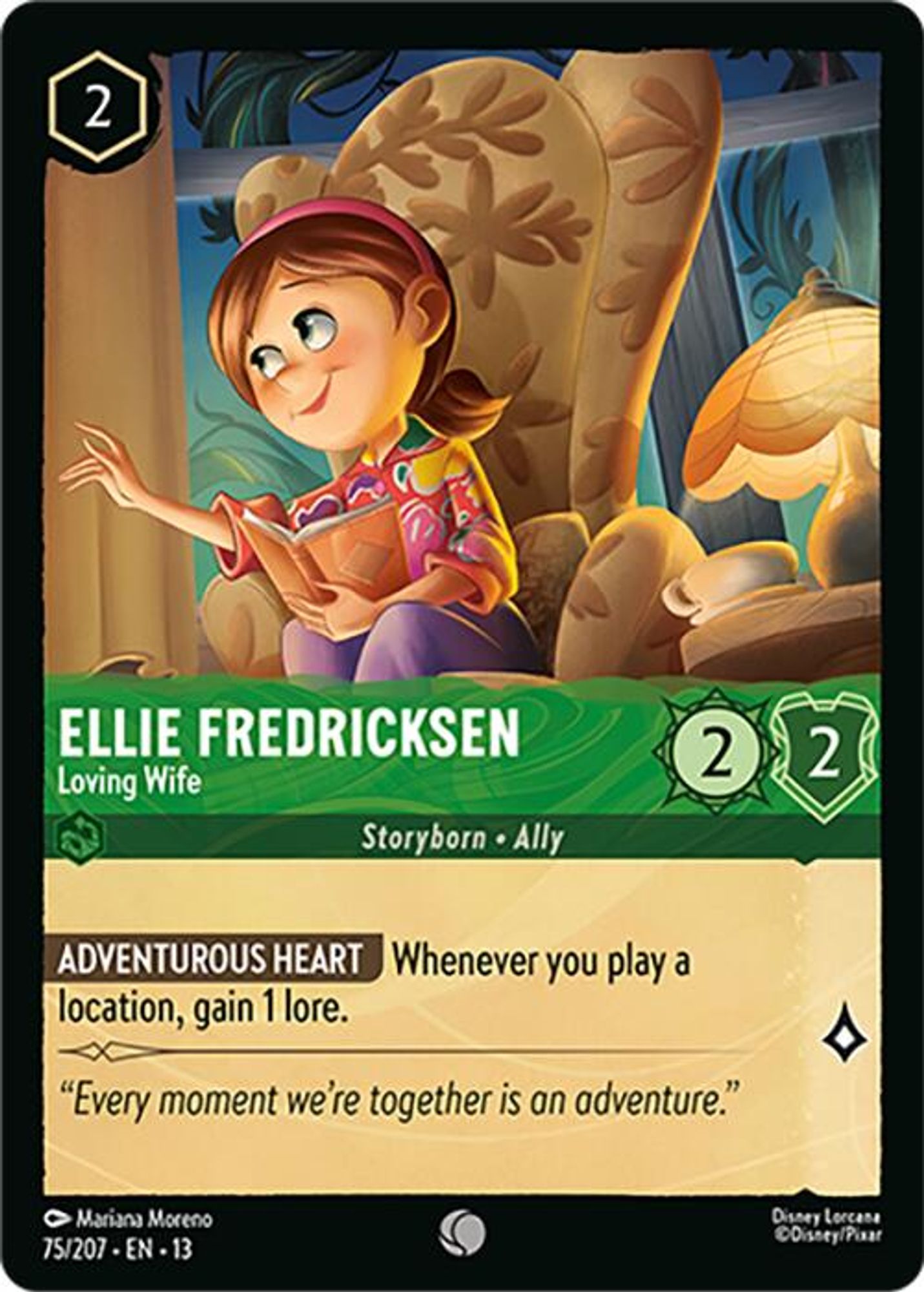 Ellie Fredricksen - Loving Wife card