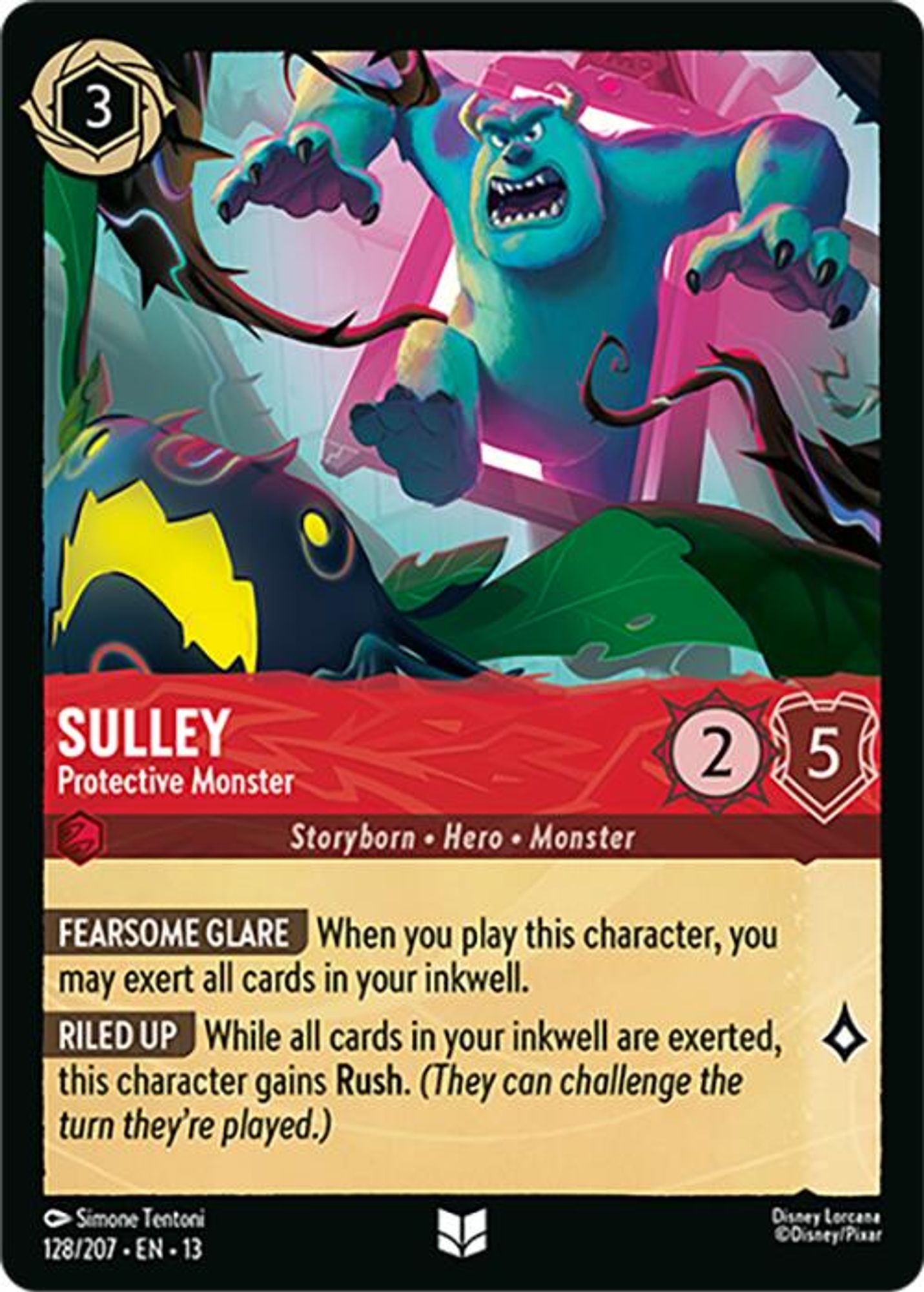 Sulley - Protective Monster card
