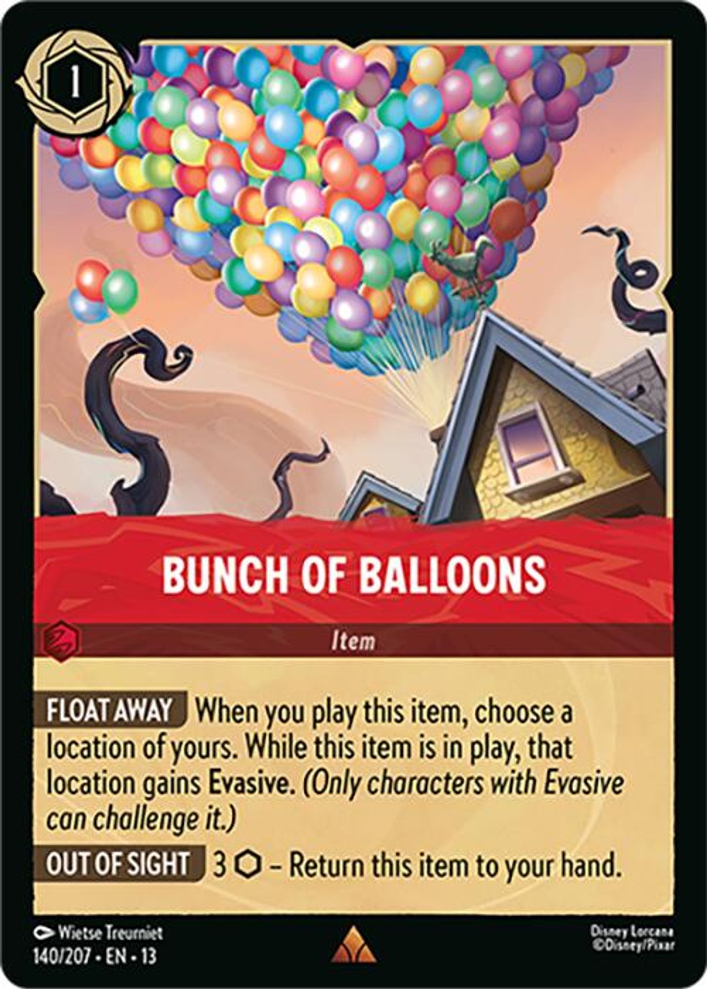 Bunch of Balloons card