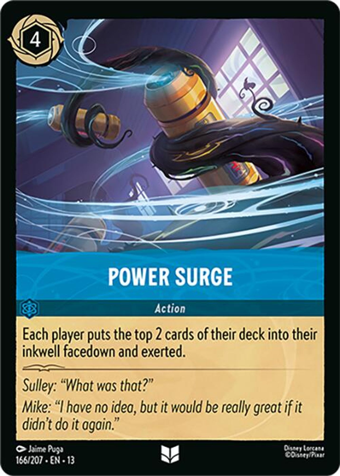 Power Surge card