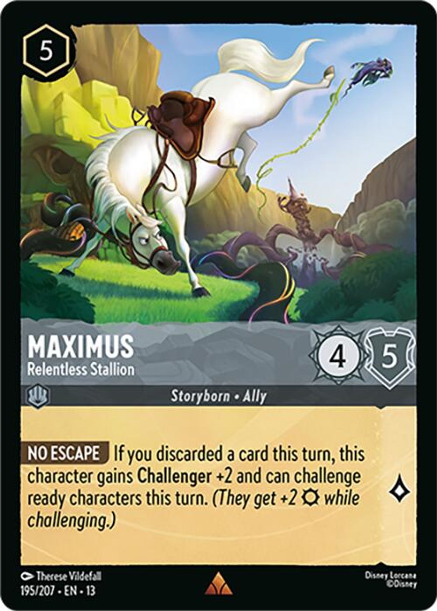 Maximus - Relentless Stallion card